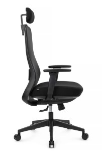 Кресло Миро 6249A пластик Черный