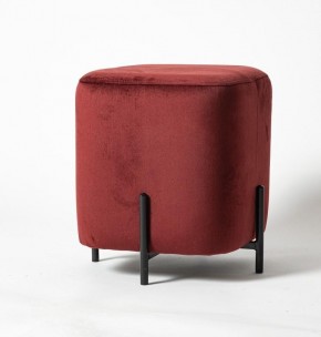 Пуф Joy на металлических ножках черного цвета