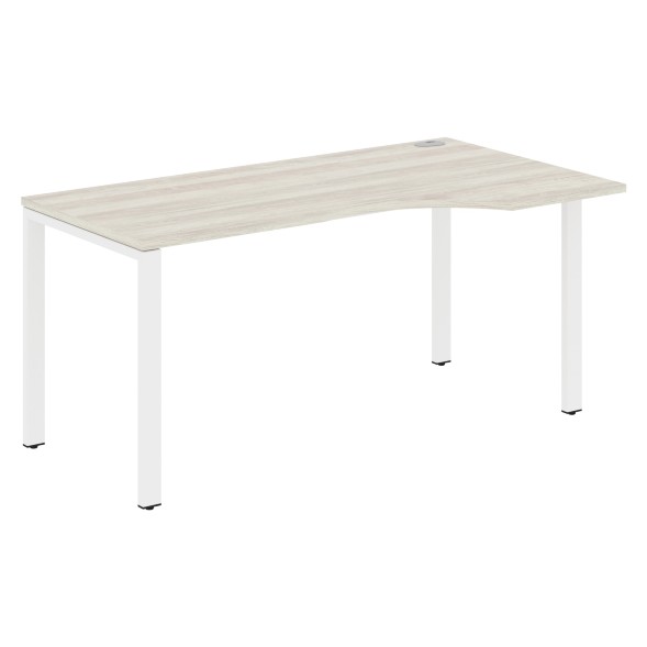 Стол эргономичный XS6CET 169(R) белый/антрацит 1600х900х750 XTEN-S60