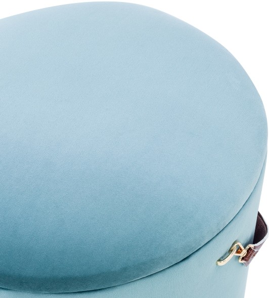 Пуф Leset Бакет бирюзовый