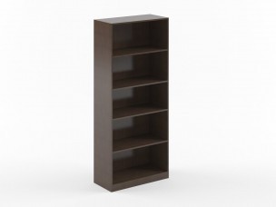 Стеллаж широкий SR-5W Легно темный 770*359*1815