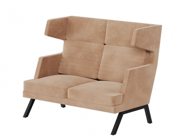 Алдо Диван двухместный высокий ALD-02 1430*960*1180