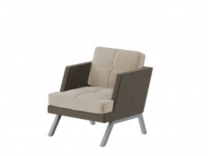 Алдо Кресло с декором из пуговиц ALDB-01L 790*875*890