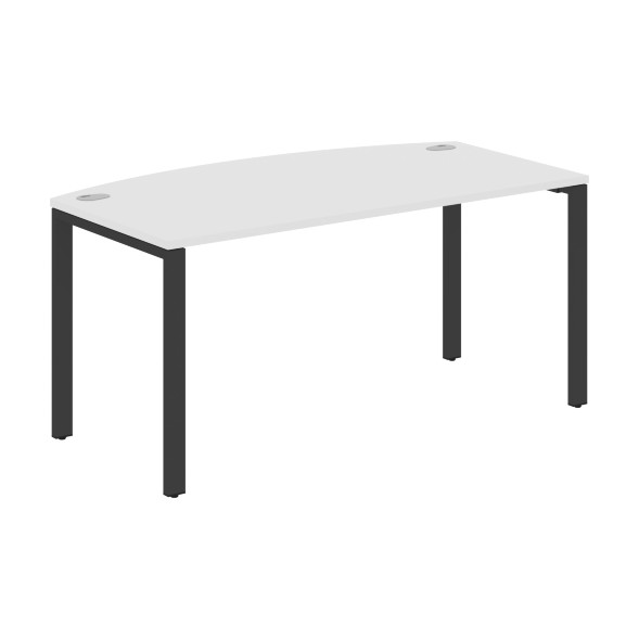Стол руководителя XS6ET 169 белый/антрацит 1600х867х750 XTEN-S60