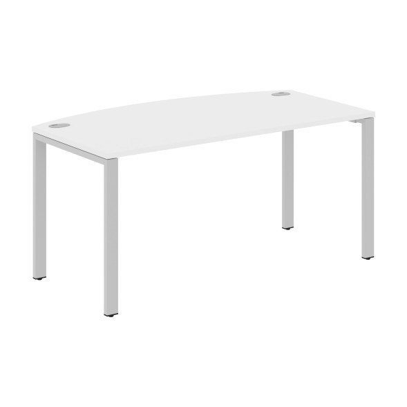 Стол руководителя XS6ET 169 белый/антрацит 1600х867х750 XTEN-S60