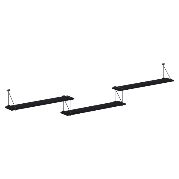 Полка с полкодержателями SH3-ROD/BAR 2380х166х392 COFFEE