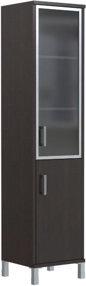 Шкаф-колонка комбинированная B 431.4(R) Венге Магия 475х450х2054