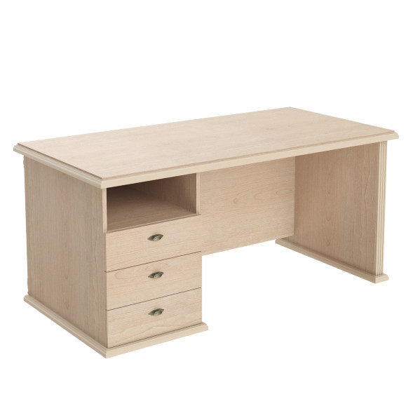 Стол руководителя однотумбовый RDT 168.A(L) 1600х800х750 RAUT в Ставрополе 