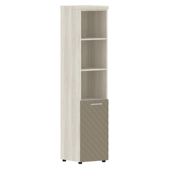 Шкаф колонка с малой дверью и топом TLHC 42.5(R) 432х450х1968 TORR LUX