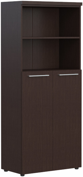 Шкаф с глухими средними дверьми и топом AHC 85.6 Венге Магия 850х456х1968 в Ставрополе 