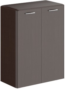 Шкаф средний с глухими дверьми и обвязкой DMC 85.1 Венге Магия 892х470х1185